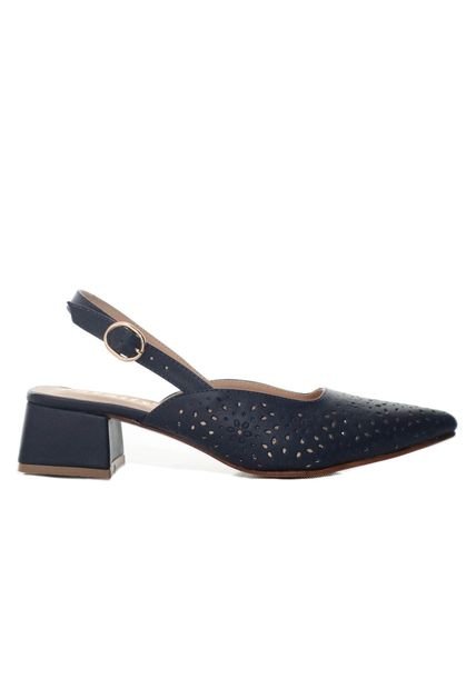 Tacon Para Mujer 325-Z509 AZUL OSCURO ZAVATTY