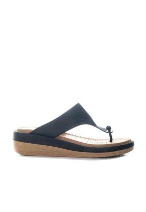 Sandalia Plana Para Mujer 134-Z431 NEGRO ZAVATTY