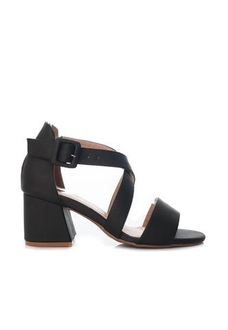 Sandalia Tacon Para Mujer 2355-Z148 NEGRO ZAVATTY Zavatty