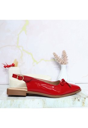 Baleta Para Mujer T801-Z490 ROJO CHAROL ZAVATTY