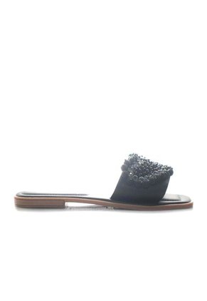 Sandalia Plana Para Mujer M020-Z111 NEGRO ZAVATTY