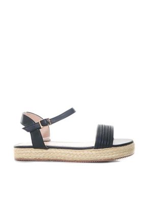 Sandalia Plana Para Mujer M96-Z471 NEGRO ZAVATTY