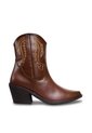 Bota Texana Corta Para Mujer 2581-Z22 CAFE ZAVATTY de Zavatty