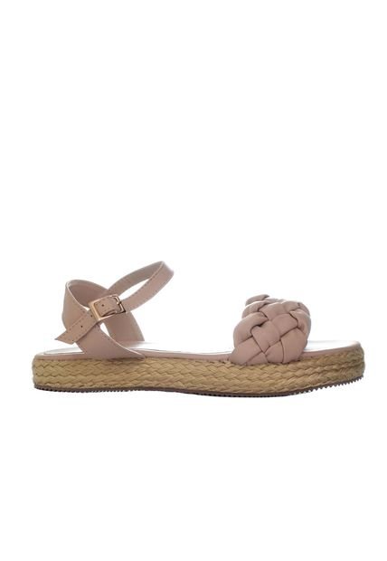 Plataforma Baja Para Mujer M54-Z471 NUDE ZAVATTY