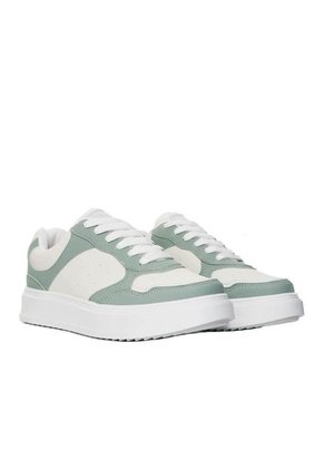 Tenis Para Mujer PRADA-Z275 VERDE BEIGE ZAVATTY