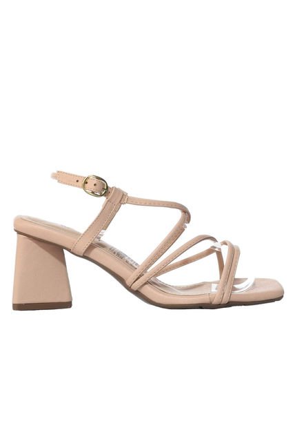 Sandalia Tacon Para Mujer T37-Z471 NUDE ZAVATTY
