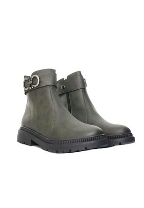 Botin Para Mujer 3053-Z191 VERDE MILITAR ZAVATTY