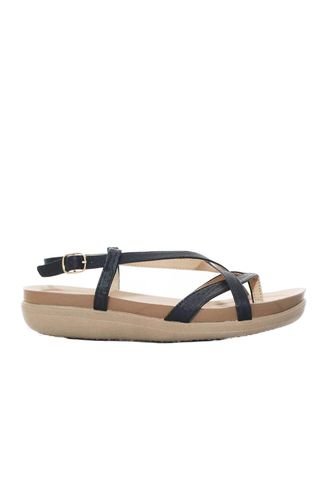 Sandalia Plana Para Mujer 005-Z83 NEGRO ZAVATTY Zavatty