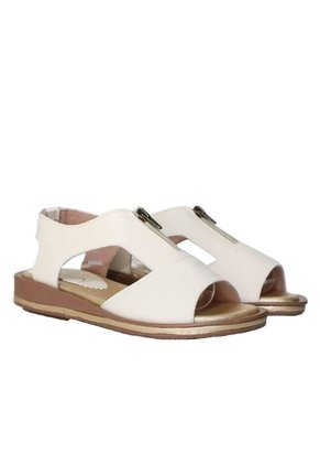 Sandalia Plana Para Mujer H-NOHEMY TALCO CUERO ZAVATTY