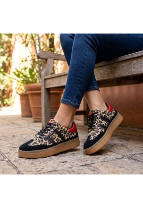 Tenis Para Mujer TA1092 ANIMAL XROJO ZAVATTY
