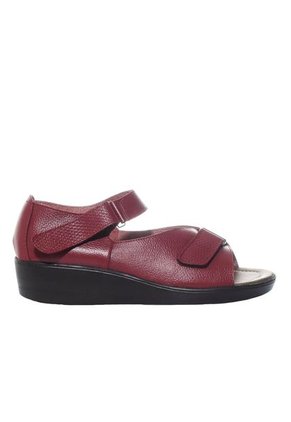 Romulo Sandalia Para Mujer H-HEIDY ROJO CUERO ZAVATTY