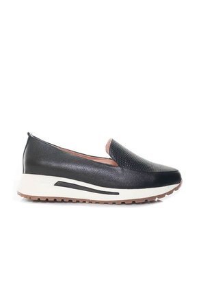 Mocasin Para Mujer H-GINA NEGRO CUERO ZAVATTY