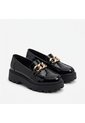 Mocasin Para Mujer 266-Z284 NEGRO CHAROL ZAVATTY de Zavatty