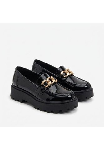 Mocasin Para Mujer 266-Z284 NEGRO CHAROL ZAVATTY Zavatty
