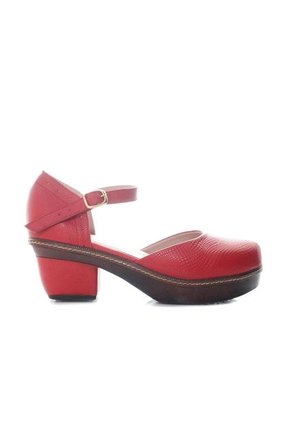 Sandalia Para Mujer H-AMELIA ROJO CUERO ZAVATTY