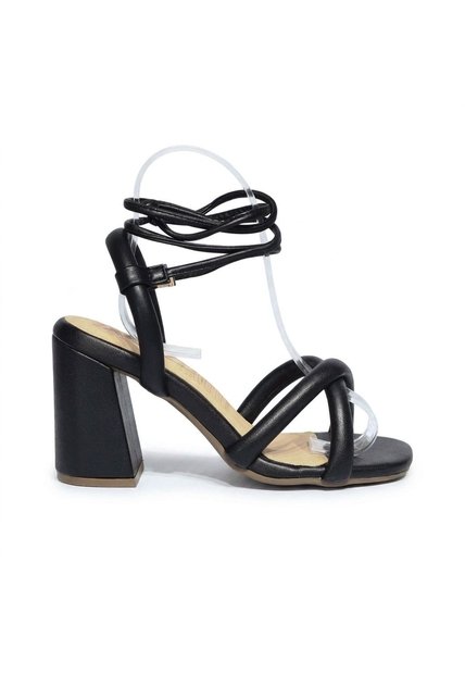 Sandalia Para Mujer L46-Z686 NEGRO ZAVATTY