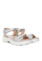 Sandalia Plana Para Mujer 7032-Z83 PLATA ZAVATTY de Zavatty