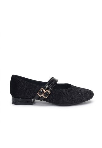 Sandalia Para Mujer L430-Z319 NEGRO CHAROL ZAVATTY Zavatty