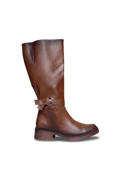 Bota Para Mujer 450-Z578 CANELA CUERO ZAVATTY