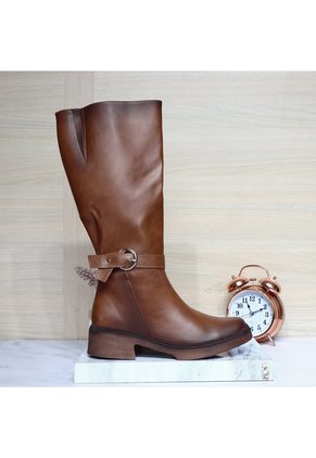 Bota Para Mujer 450-Z578 CANELA CUERO ZAVATTY
