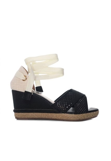 Plataforma Alta Para Mujer E1124-Z84 NEGRO ZAVATTY