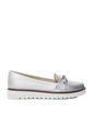 Mocasin Para Mujer 332-Z360 PLATA ZAVATTY de Zavatty