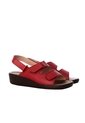 Plataforma Baja Para Mujer H-BELEN ROJO CUERO ZAVATTY de Zavatty