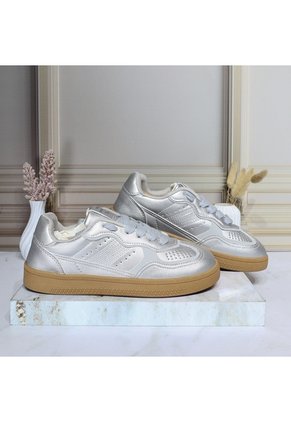 Tenis Para Mujer 135-Z329 PLATA ZAVATTY
