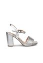 Sandalia Tacon Para Mujer 7593-Z522 PLATA BRILLANTE ZAVATTY de Zavatty