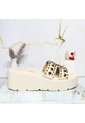Plataforma Alta Para Mujer 908-Z726 BEIGE ZAVATTY de Zavatty