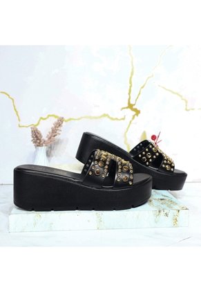 Plataforma Alta Para Mujer 908-Z726 NEGRO ZAVATTY