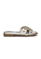 Sandalia Plana Para Mujer 1002-Z148 PLATA ZAVATTY de Zavatty