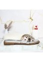 Sandalia Plana Para Mujer 1002-Z148 PLATA ZAVATTY de Zavatty
