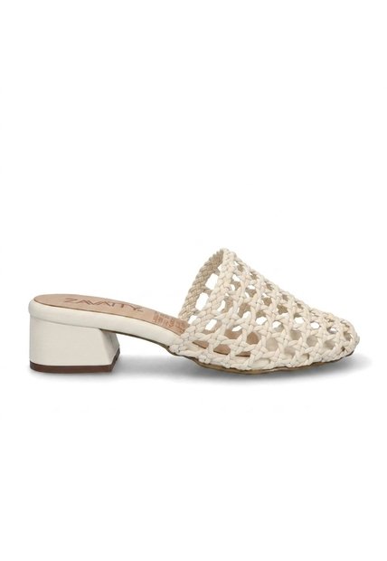 Sandalia Tacon Para Mujer 152-Z523 BEIGE ZAVATTY