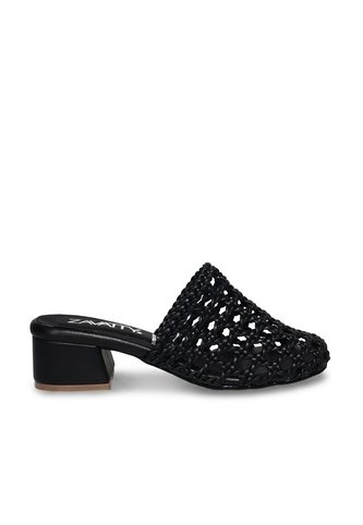 Sandalia Tacon Para Mujer 152-Z523 NEGRO ZAVATTY Zavatty