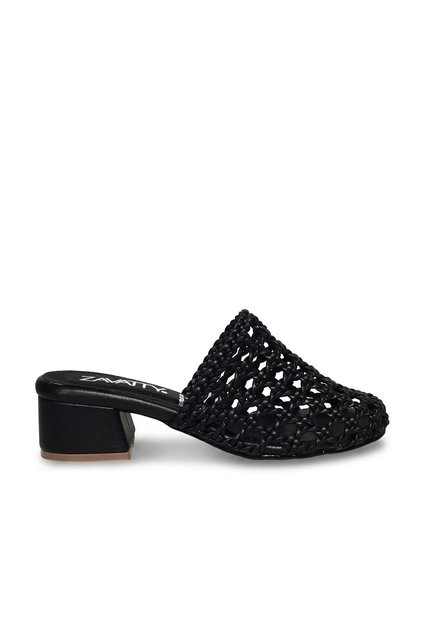 Sandalia Tacon Para Mujer 152-Z523 NEGRO ZAVATTY