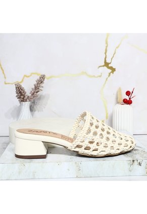 Sandalia Tacon Para Mujer 152-Z523 BEIGE ZAVATTY