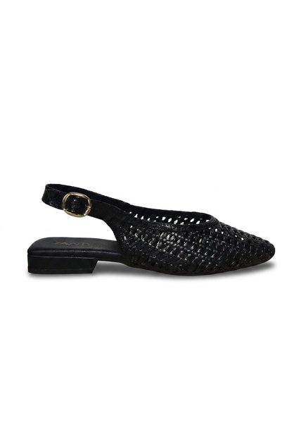 Baleta Para Mujer 3159-Z720 NEGRO TEJIDO ZAVATTY