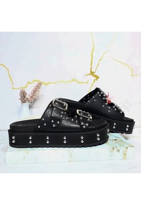 Plataforma Baja Para Mujer F455-Z436 NEGRO ZAVATTY