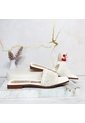 Sandalia Plana Para Mujer 2819-Z197 PERLA X BEIGE ZAVATTY de Zavatty