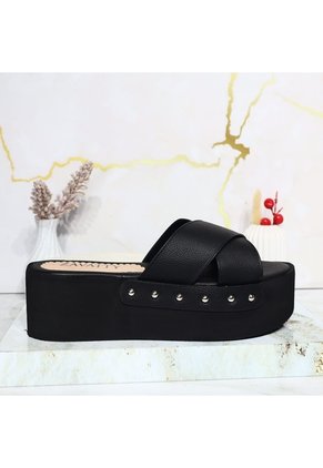 Plataforma Alta Para Mujer 2923-Z197 NEGRO ZAVATTY
