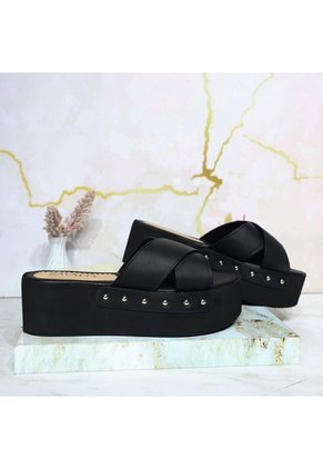 Plataforma Alta Para Mujer 2923-Z197 NEGRO ZAVATTY