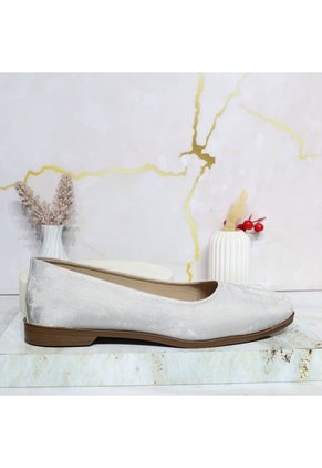 Baleta Para Mujer 1813-Z147 PLATA ZAVATTY