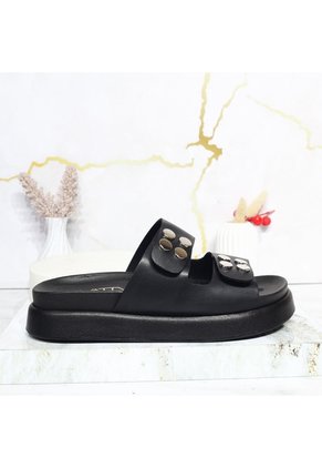 Sandalia Plana Para Mujer 02-Z43 NEGRO ZAVATTY