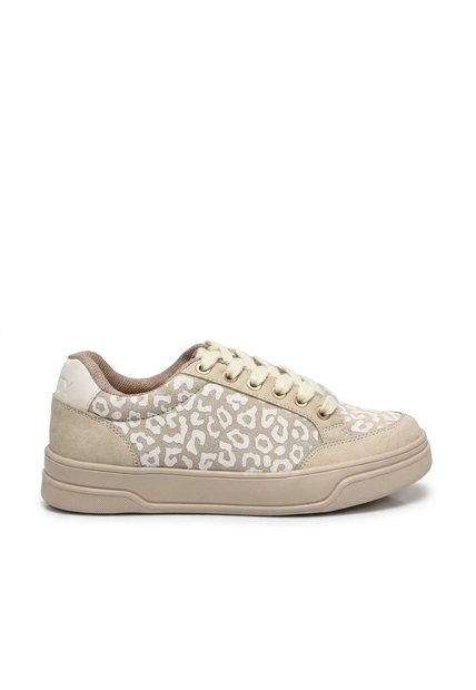 Tenis Para Mujer 233-Z273 BEIGE ZAVATTY