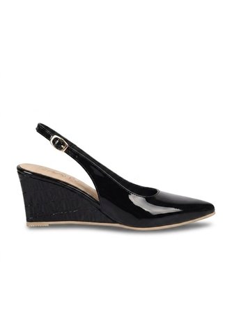 Plataforma Baja Para Mujer VALERY-Z120 NEGRO CHAROL ZAVATTY Zavatty
