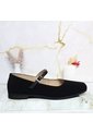 Baleta Para Mujer 1812-Z147 NEGRO NOBUCK ZAVATTY de Zavatty
