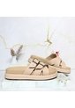Sandalia Plana Para Mujer 010-Z43 NUDE ZAVATTY de Zavatty