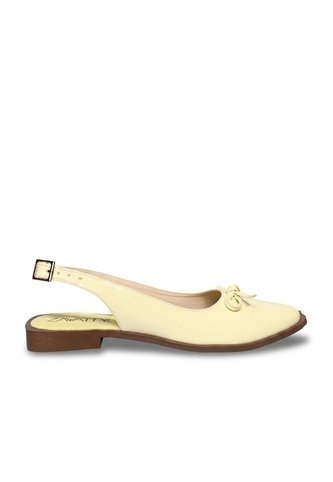 Baleta Para Mujer 0186-Z722 AMARILLO CHAROL ZAVATTY Zavatty