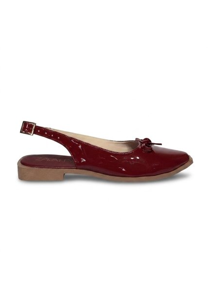 Baleta Para Mujer 0186-Z722 VINOTINTO CHAROL ZAVATTY